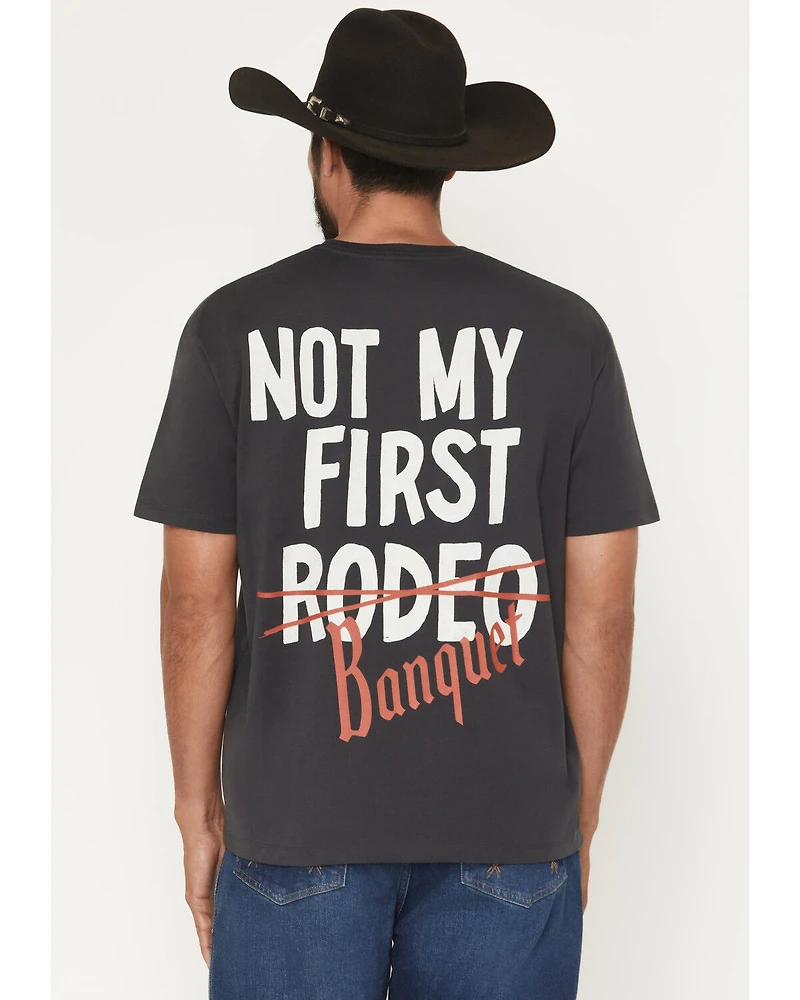 Wrangler X Coors Banquet Men's Not My First Short Sleeve Graphic T-Shirt