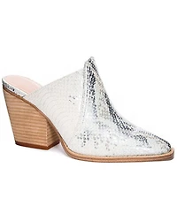 Chinese Laundry Women's Beaute Aqua Snake Print Fashion Mule - Round Toe