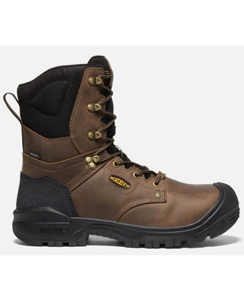 Keen Men's Independence 8" Waterproof Worker Hike Boots - Composite Toe