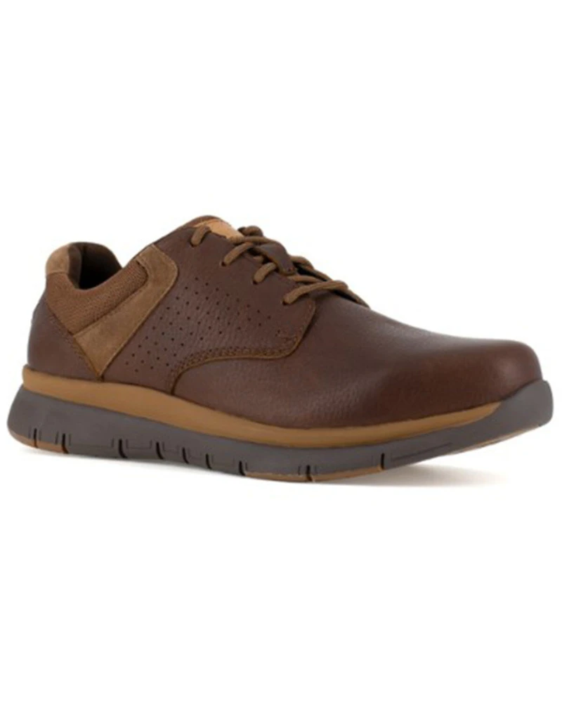 Rockport Men's Oxford Casual Work Shoes - Steel Toe