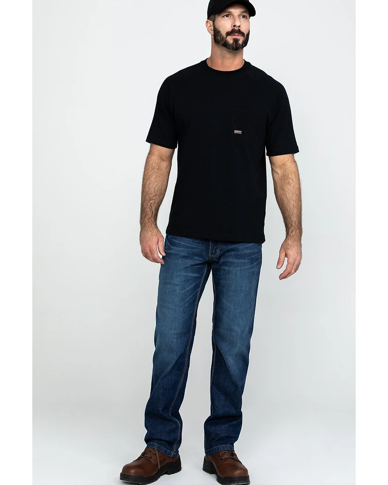 Ariat Men's Rebar Cotton Strong Short Sleeve Crew T-Shirt