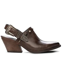 Golo Women's Billy Jean Buckle Western Mules - Snip Toe