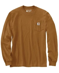 Carhartt Men's Relaxed Fit Heavyweight Long Sleeve Graphic Work T-Shirt