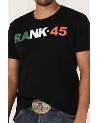 RANK 45® Men's Rosarito Mexico Logo Short Sleeve Graphic T-Shirt