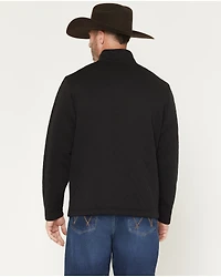 George Strait by Wrangler Men's Solid 1/4 Zip Pullover
