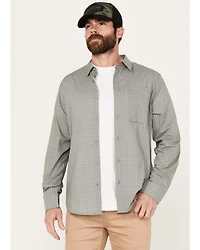 Brothers and Sons Men's Newkirk Plaid Print Long Sleeve Button-Down Western Performance Shirt
