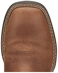 Justin Boys' Bowline Junior Western Boots - Broad Square Toe