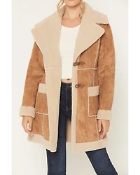 Panhandle Slim Women's Berber Lined Microsuede Coat