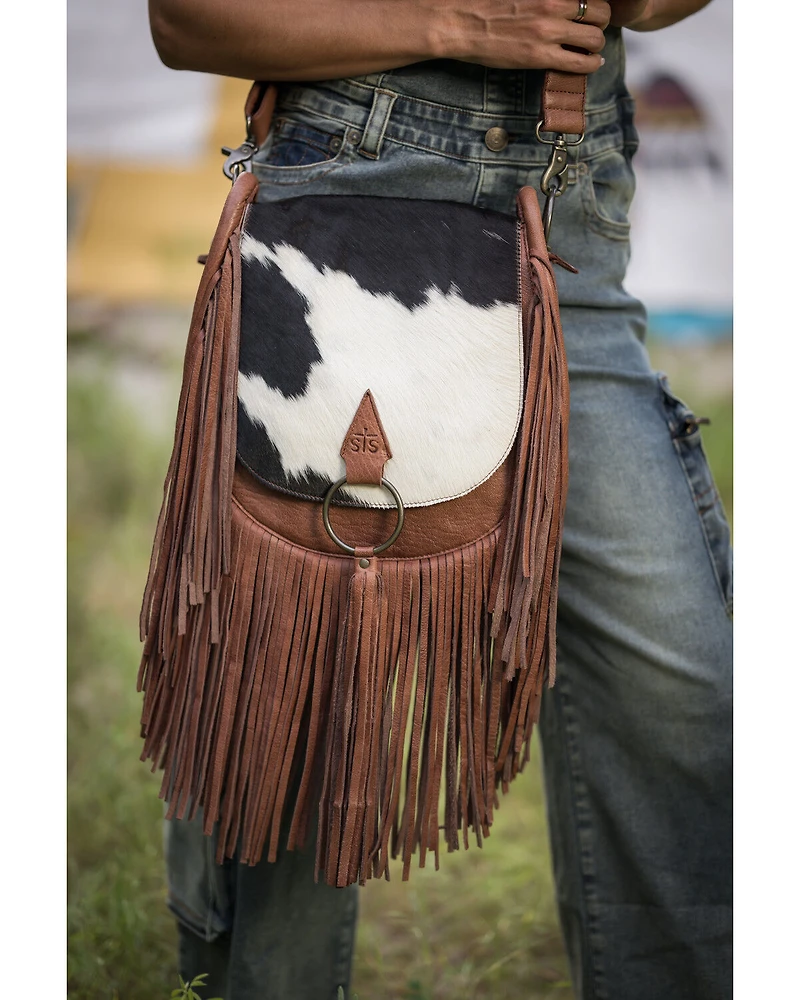 STS Ranchwear By Carroll Women's Indie Saddle Crossbody Bag