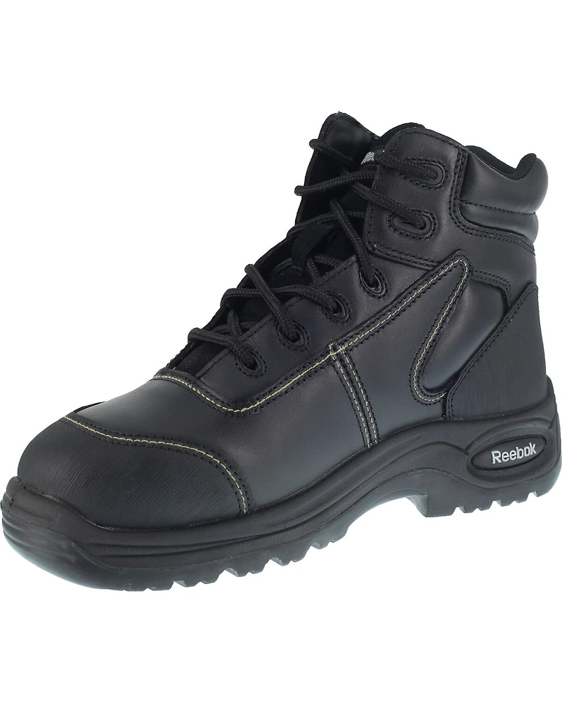 Reebok Men's Trainex 6" Lace-Up Internal Met Guard Work Boots - Composite Toe