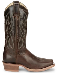 Justin Women's Mayberry Umber Western Boots - Square Toe