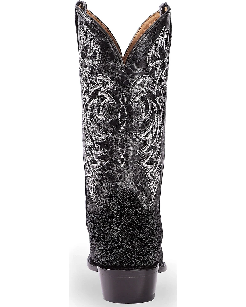Moonshine Spirit Men's Stingray Exotic Boots - Square Toe