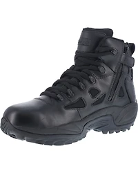 Reebok Men's Stealth 6" Lace-Up Waterproof Side Zip Work Boots - Soft Toe