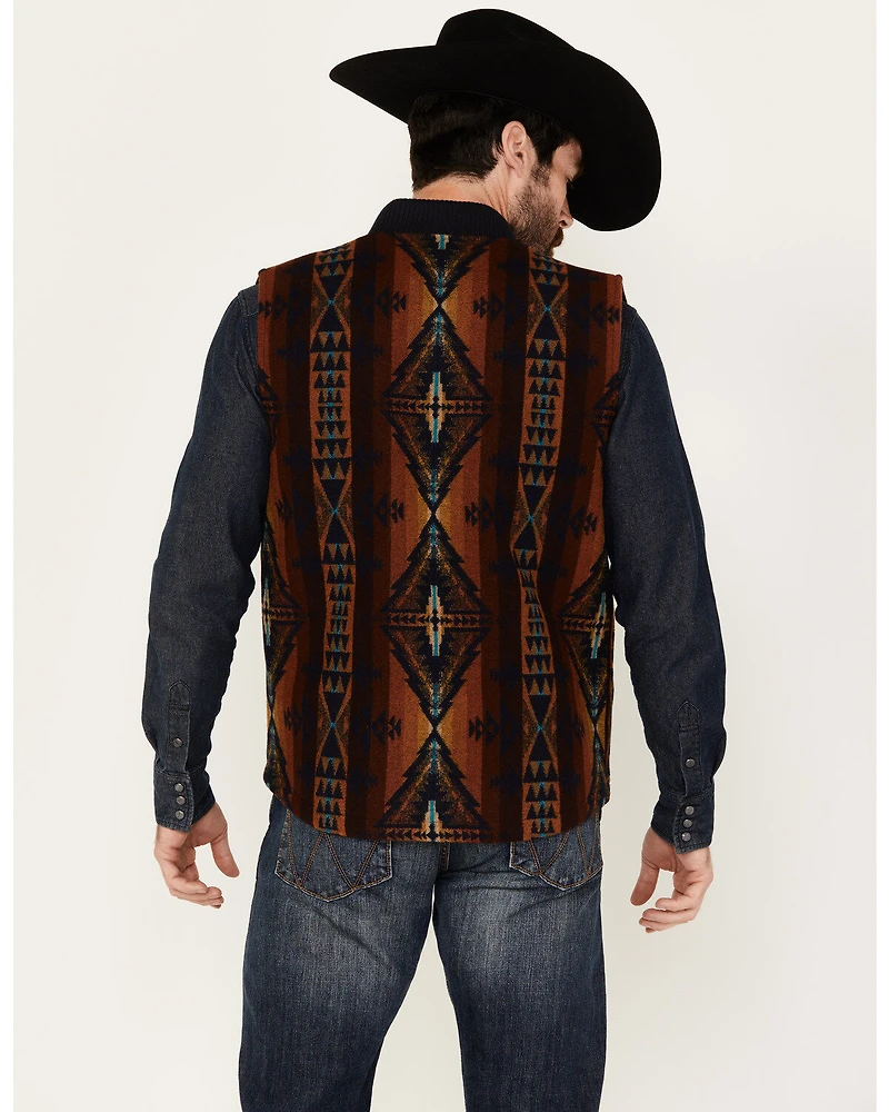 Pendleton Men's Parkdale Multicolor Snap Vest