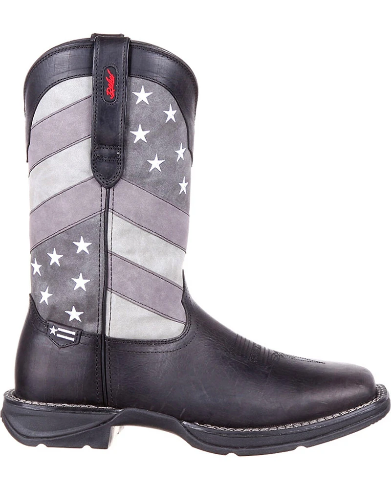 Rebel by Durango Men's Faded Flag Western Boots