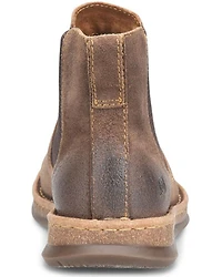 Born Men's Brody Distressed Ankle  Boots - Round Toe