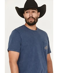 Wrangler Men's Long Live Cowboys Short Sleeve Graphic T-Shirt