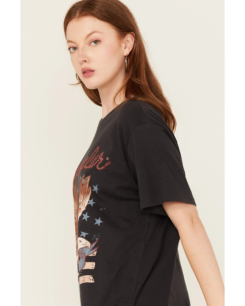 Wrangler Women's Eagle Short Sleeve Graphic Tee