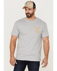 Paramount Network's Yellowstone Men's For The Brand Silhouette Graphic T-Shirt