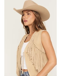 Scully Women's Suede Fringe Vest