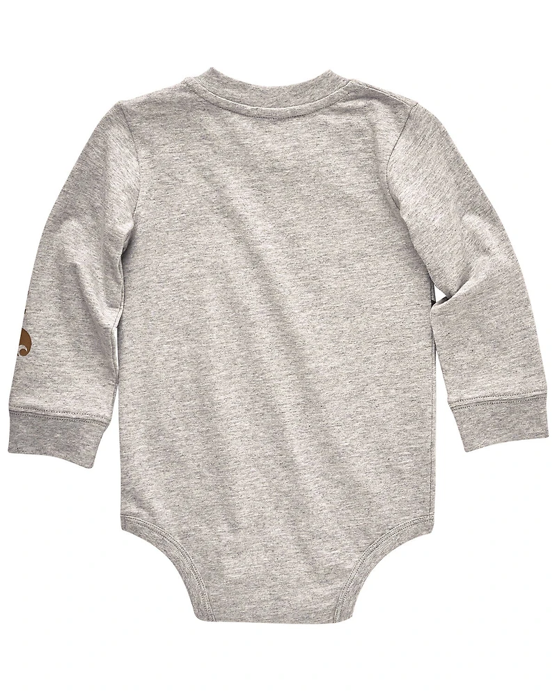 Carhartt Infant Boys' Toolbelt Long Sleeve Onesie