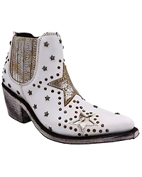 Caborca Silver by Liberty Black Women's A Star is Born Zippered Booties - Snip Toe