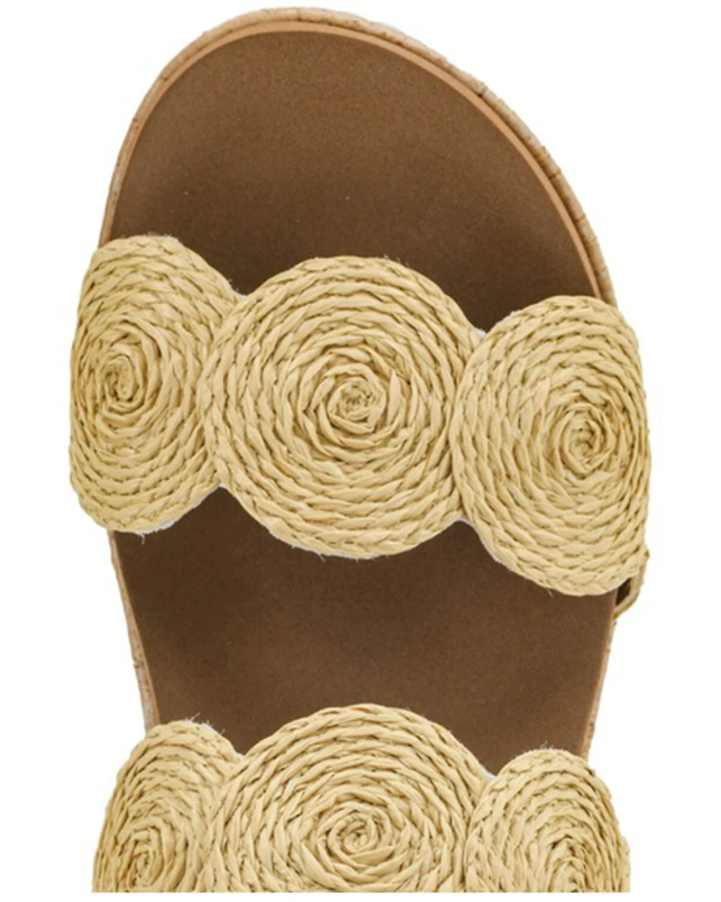 Corkys Women's Make A Toast Wedge Sandals