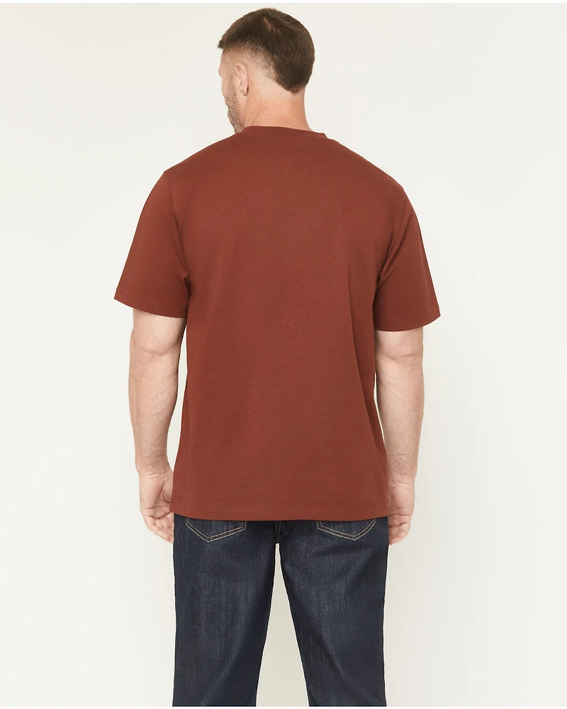 Hawx Men's Solid Forge Short Sleeve Work Pocket T-Shirt