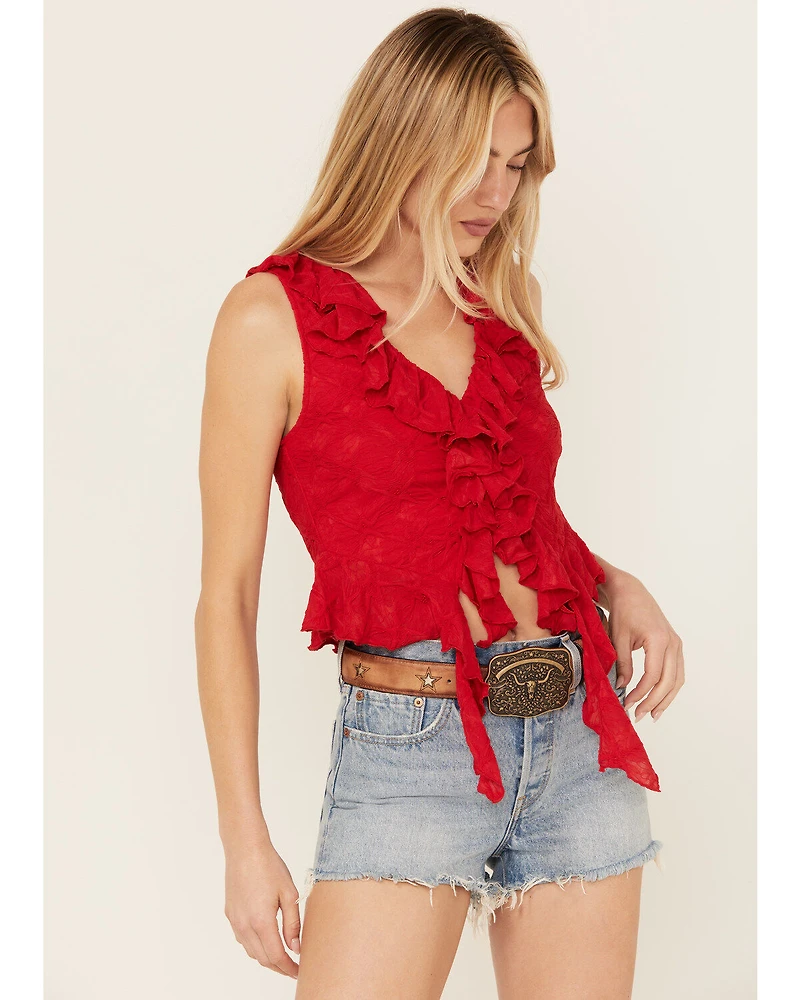 Idyllwind Women's Cordero Longhorn Buckle And Star Cutout Belt