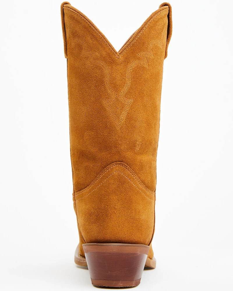 Laredo Men's Larkin Suede Water Resistant Western Boots - Round Toe