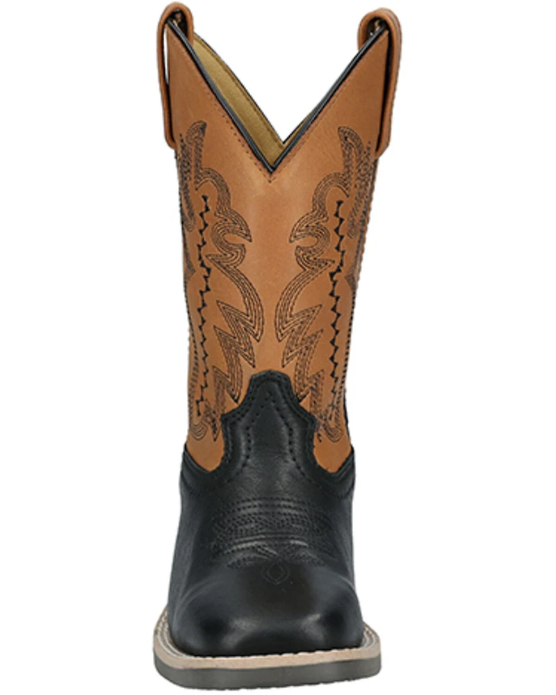 Smoky Mountain Little Boys' Garrett Western Boots - Broad Square Toe