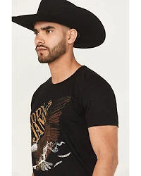 Cody James Men's Guns Blazin Short Sleeve Graphic T-Shirt