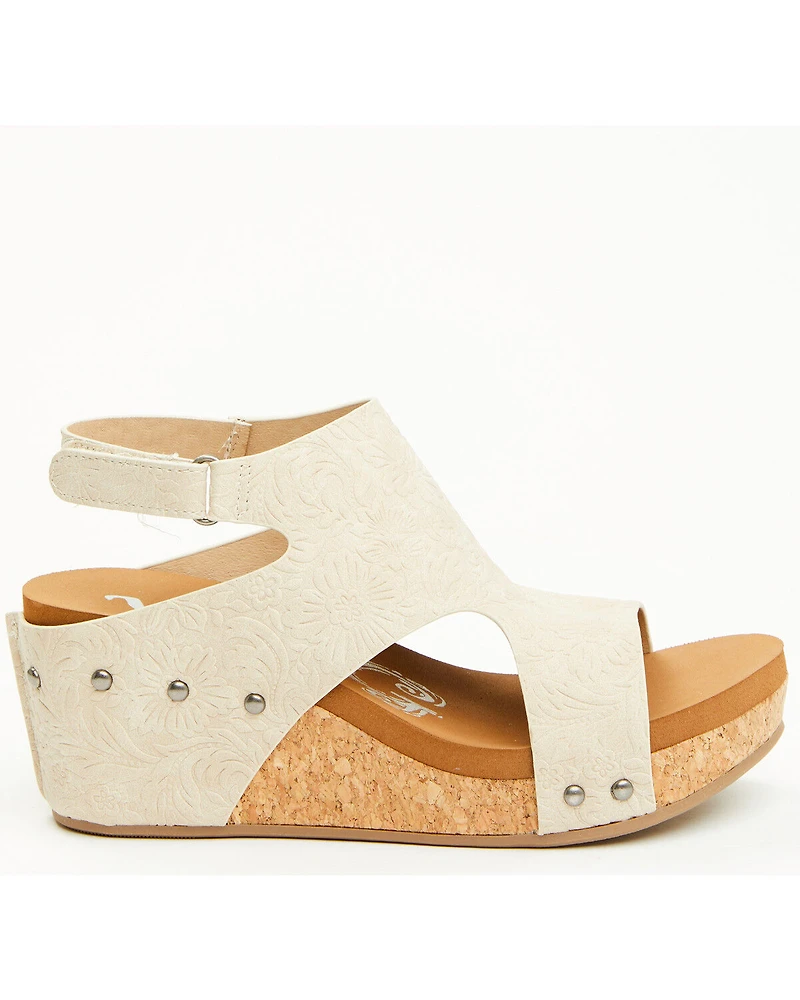 Very G Women's Wally Tooled Sandals