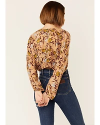 Z&L Women's Marigold Crop Top