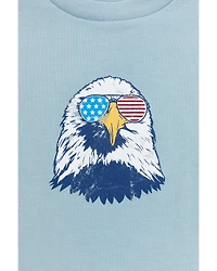 Cody James Toddler Boys' USA Shirt and Shorts - 2 Piece Set