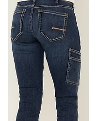 Ariat Women's Rebar Pilar Medium Wash Flex Riveter Bootcut Work Jeans