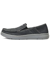 Ariat Men's Heather Brown Charcoal 360 Canvas Slip-On Casual Shoe - Moc Toe