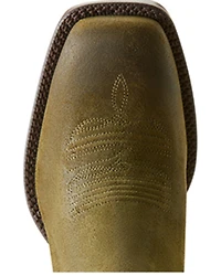 Ariat Men's Booker Ultra Suede Western Boots - Broad Square Toe