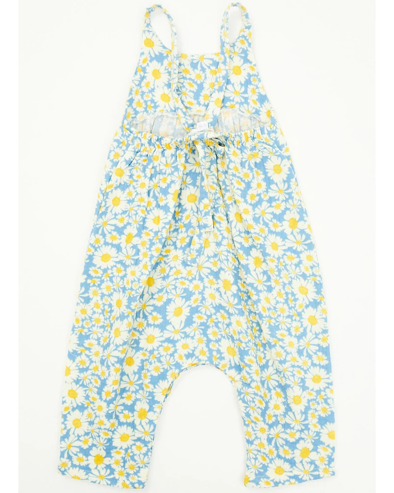 Angel Dear Infant Girls' Shasta Daisy Tie Back Onesie