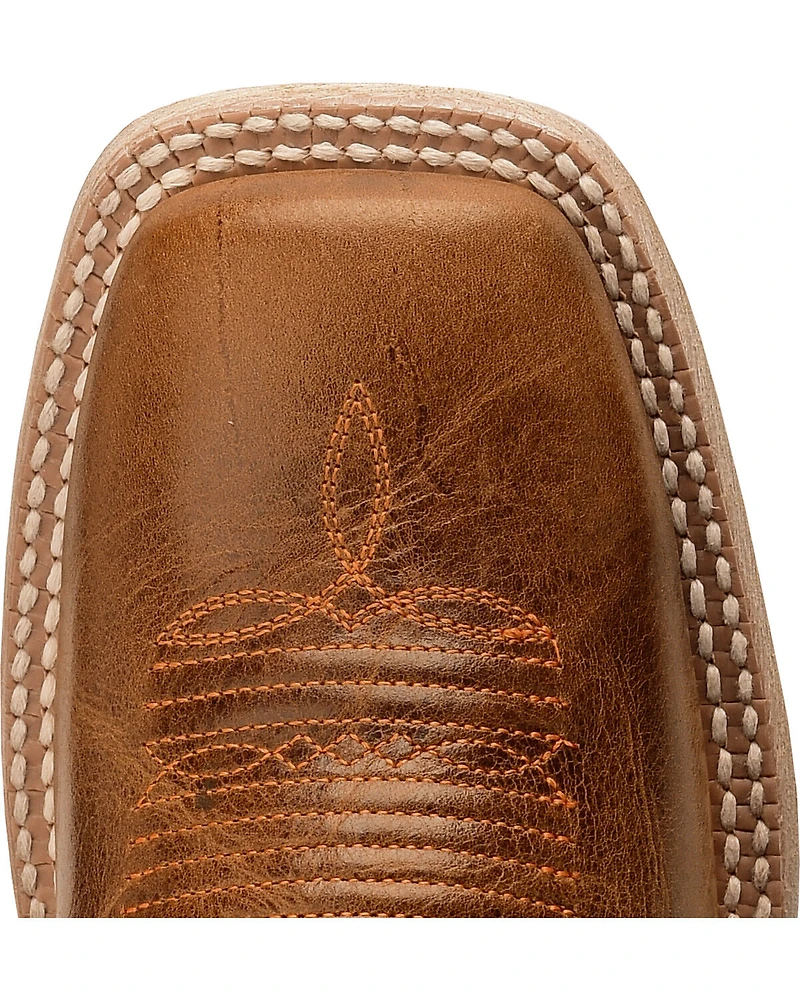 Ariat Women's Floral Textile Circuit Champion Western Boots - Broad Square Toe