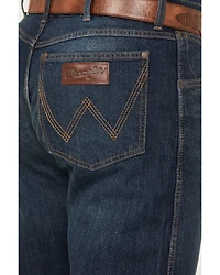 Wrangler Retro Men's 88MWZ Dark Wash Slim Fit Straight Stretch Denim Jeans