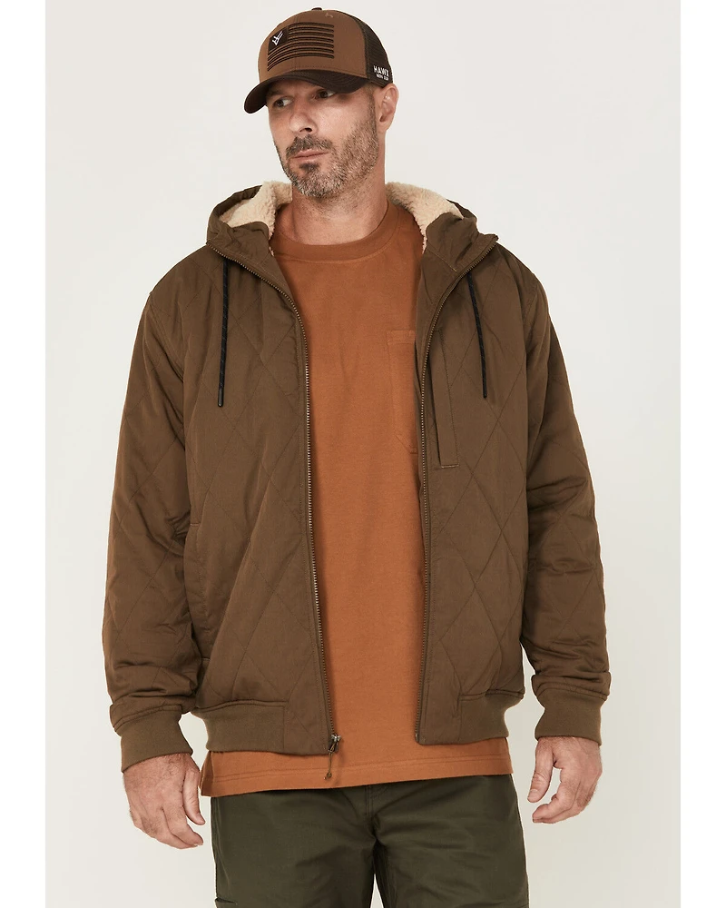 Hawx Men's Quilted Nylon Work Jacket