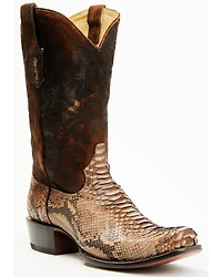 Corral Men's Exotic Python Western Boots - Square Toe