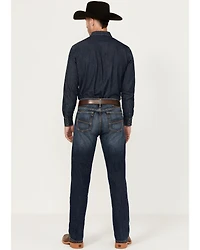 Ariat Men's M2 Bradford Cleveland Dark Wash Relaxed Bootcut Rigid Jeans - Big