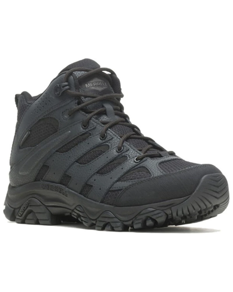 Merrell Men's Moab 3 Mid Tactical Waterproof Boots - Soft Toe
