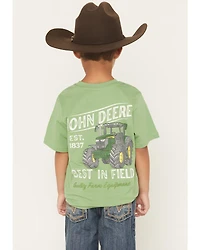 John Deere Toddler Boys' Vintage Tractor Short Sleeve Graphic T-Shirt