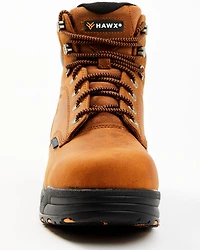 Hawx Men's Enforcer 6" Lace-Up Waterproof Hiking Work Boot - Composite Toe