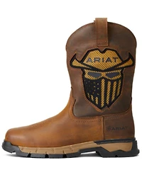 Ariat Men's Rebar Flex Western VentTEK Incognito Work Boots - Broad Square Toe