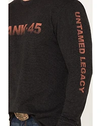 RANK 45® Men's Logo Untamed Legacy Raglan Shirt