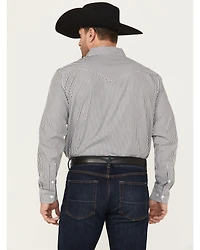 Cody James Black 1978™ Men's Condor Striped Print Long Sleeve Button-Down Western Shirt